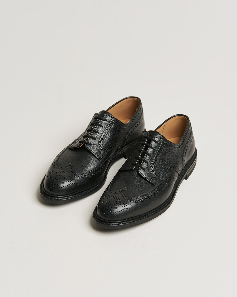 Homme | Crockett & Jones x Tärnsjö Garveri Pembroke Milled Grain City Sole Black Calf | Crockett & Jones x Tärnsjö Garveri | Pembroke Milled Grain City Sole Black Calf