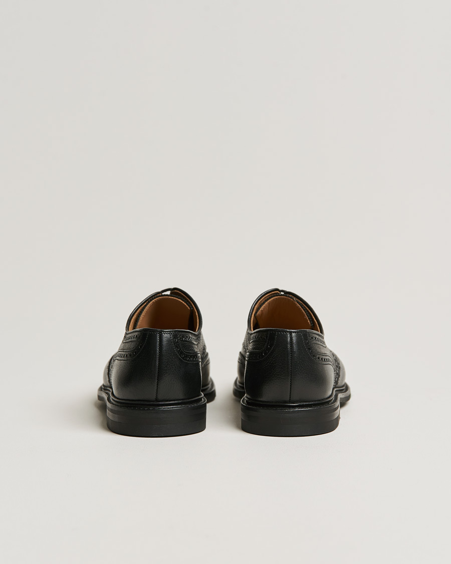 Homme | Crockett & Jones x Tärnsjö Garveri Pembroke Milled Grain City Sole Black Calf | Crockett & Jones x Tärnsjö Garveri | Pembroke Milled Grain City Sole Black Calf