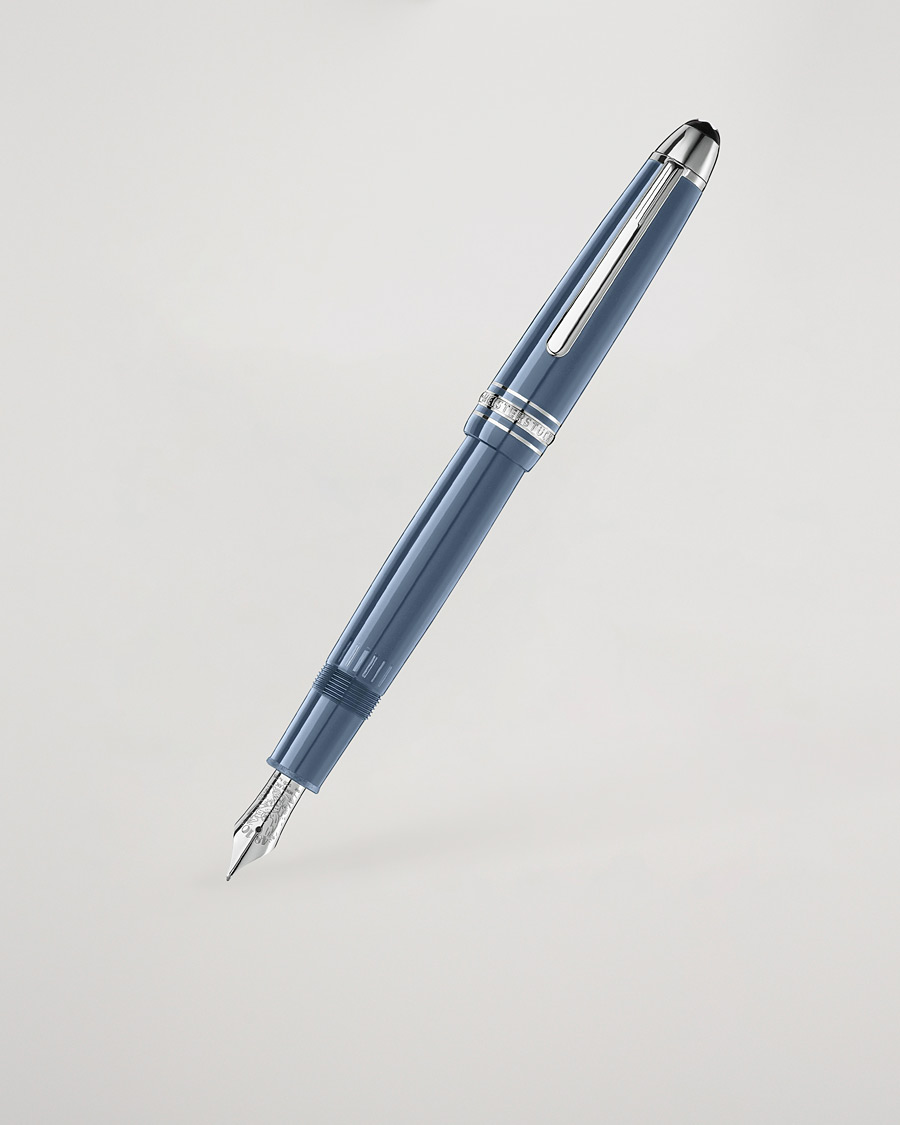 Homme | Montblanc Meisterstück Glacier LeGrand Fountain Pen Blue | Montblanc | Meisterstück Glacier LeGrand Fountain Pen Blue