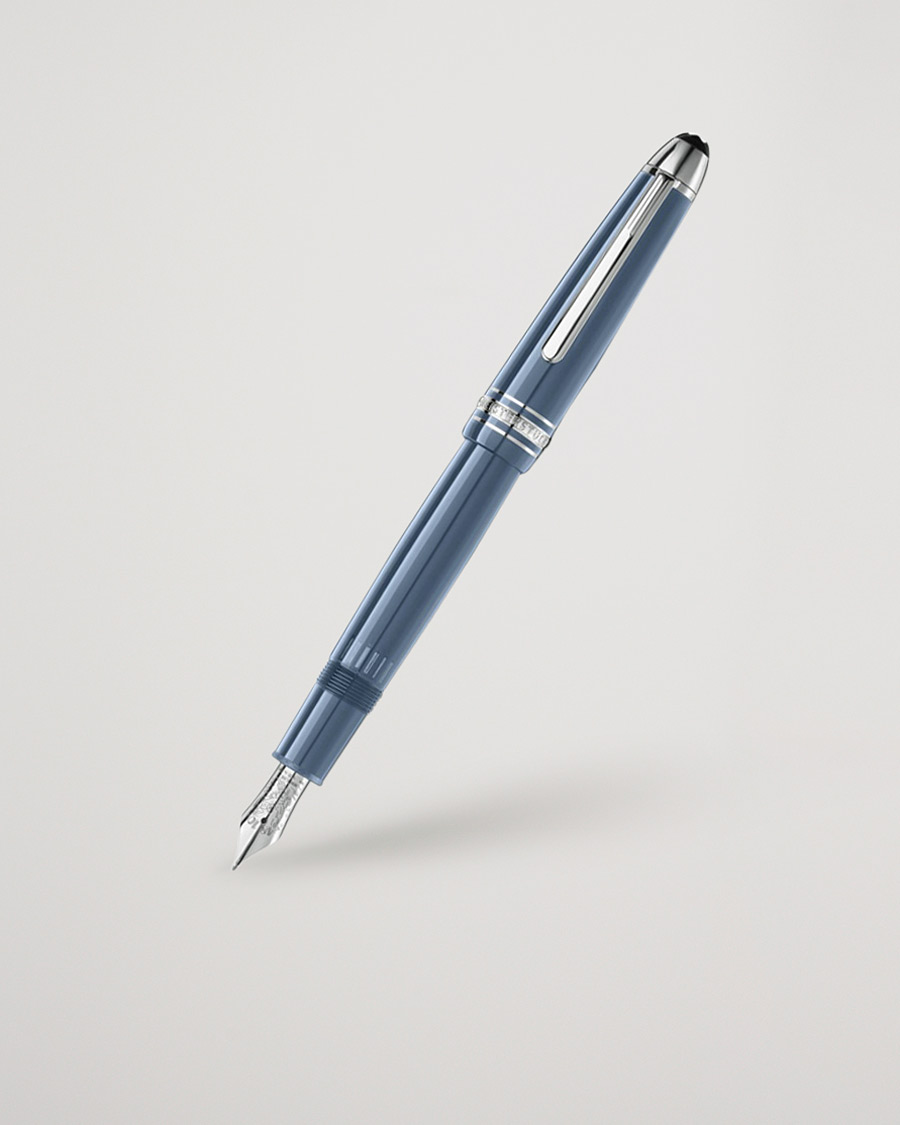 Homme | Montblanc Meisterstück Glacier Classique Fountain Pen Blue | Montblanc | Meisterstück Glacier Classique Fountain Pen Blue