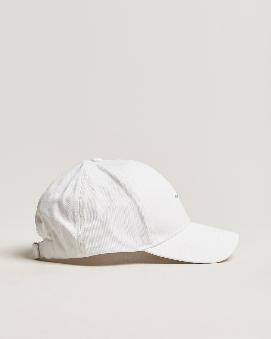 Homme | GANT High Cotton Twill Cap White | GANT | High Cotton Twill Cap White