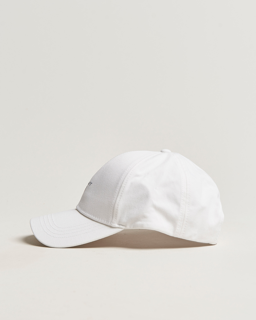 Homme | GANT High Cotton Twill Cap White | GANT | High Cotton Twill Cap White