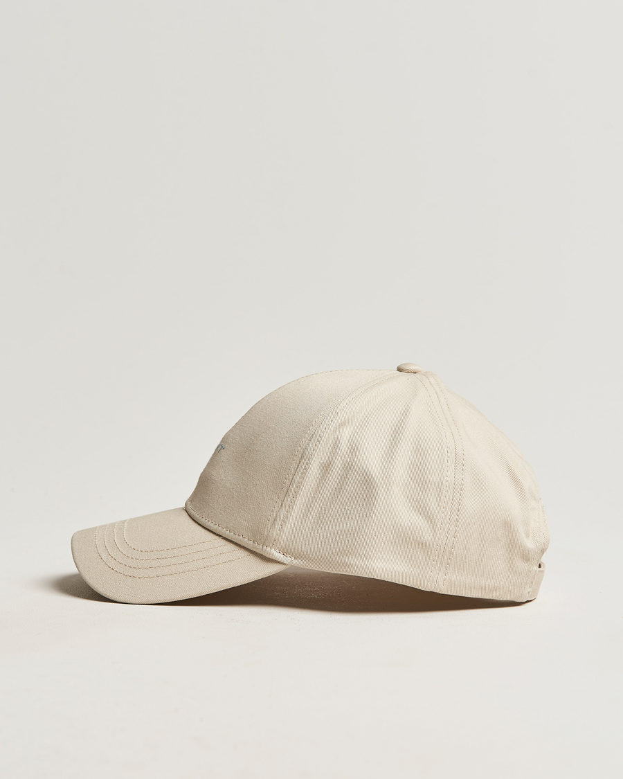 Homme | GANT High Cotton Twill Cap Putty | GANT | High Cotton Twill Cap Putty
