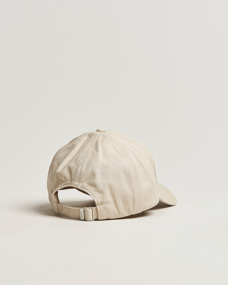 Homme | GANT High Cotton Twill Cap Putty | GANT | High Cotton Twill Cap Putty