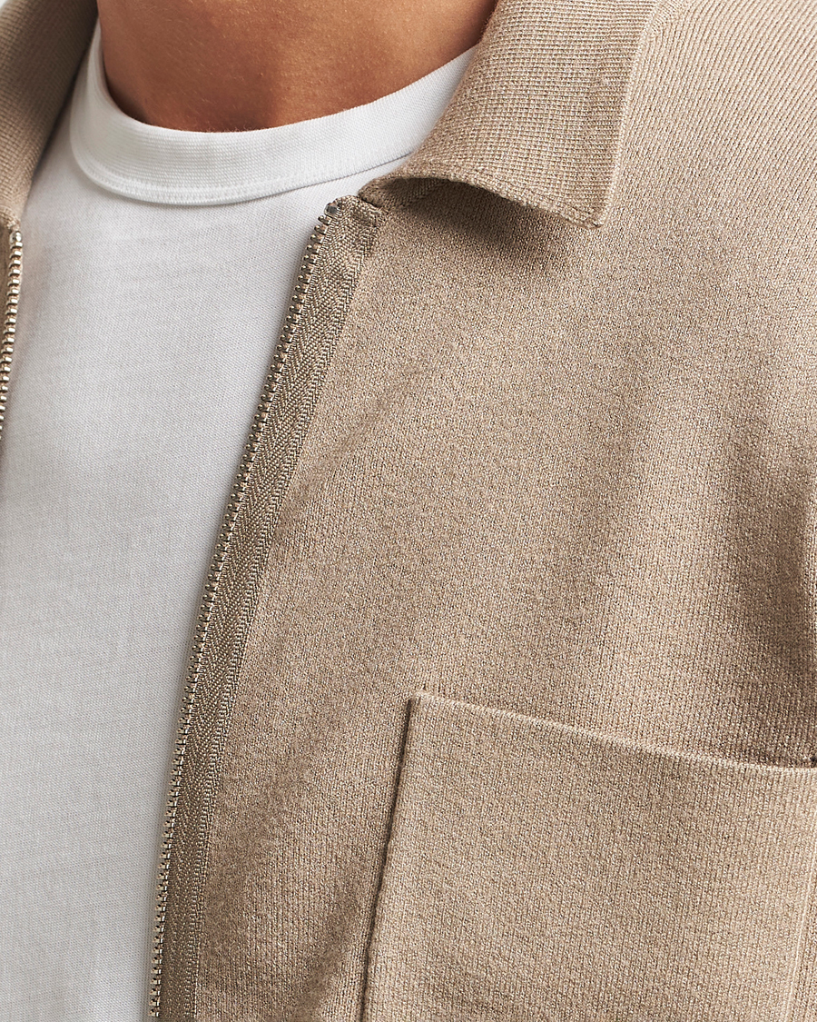 Homme | Pulls Et Tricots | Samsøe Samsøe | Guna Full Zip Pure Cashmere