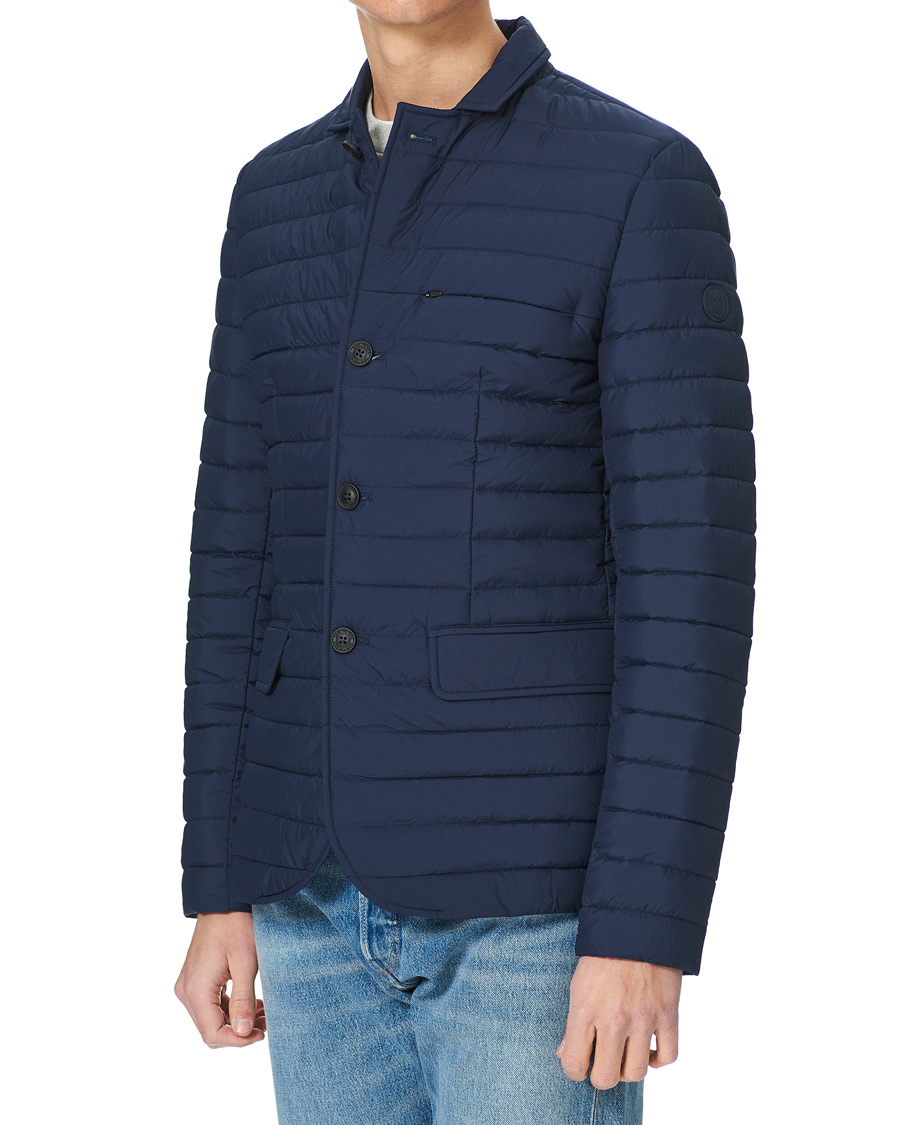 Homme | Manteaux Et Vestes | Save The Duck | Kepler Lightweight Matt Padded Blazer Navy Blue