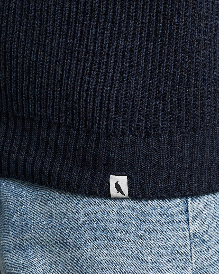 Homme | Pulls Et Tricots | Peregrine | Harry Organic Cotton Sweater Navy