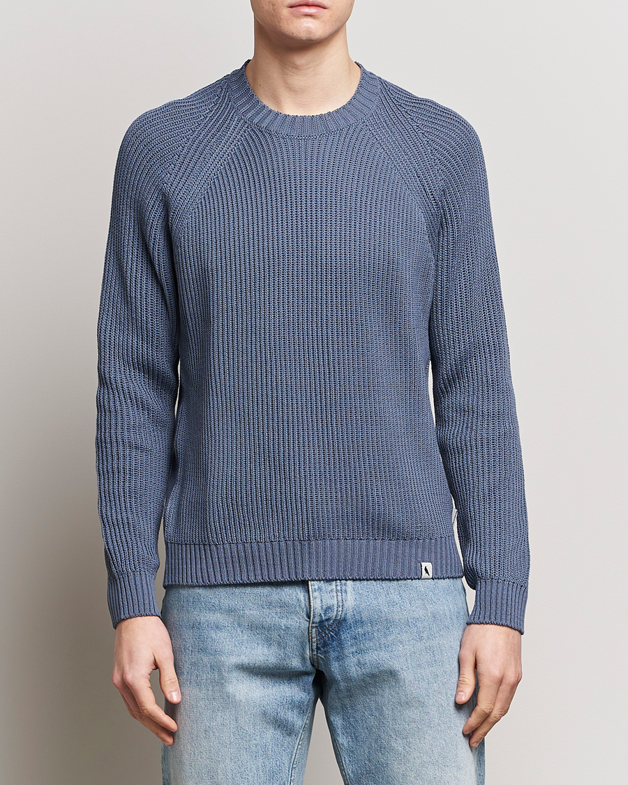 Homme | Pulls Et Tricots | Peregrine | Harry Organic Cotton Sweater Smoke