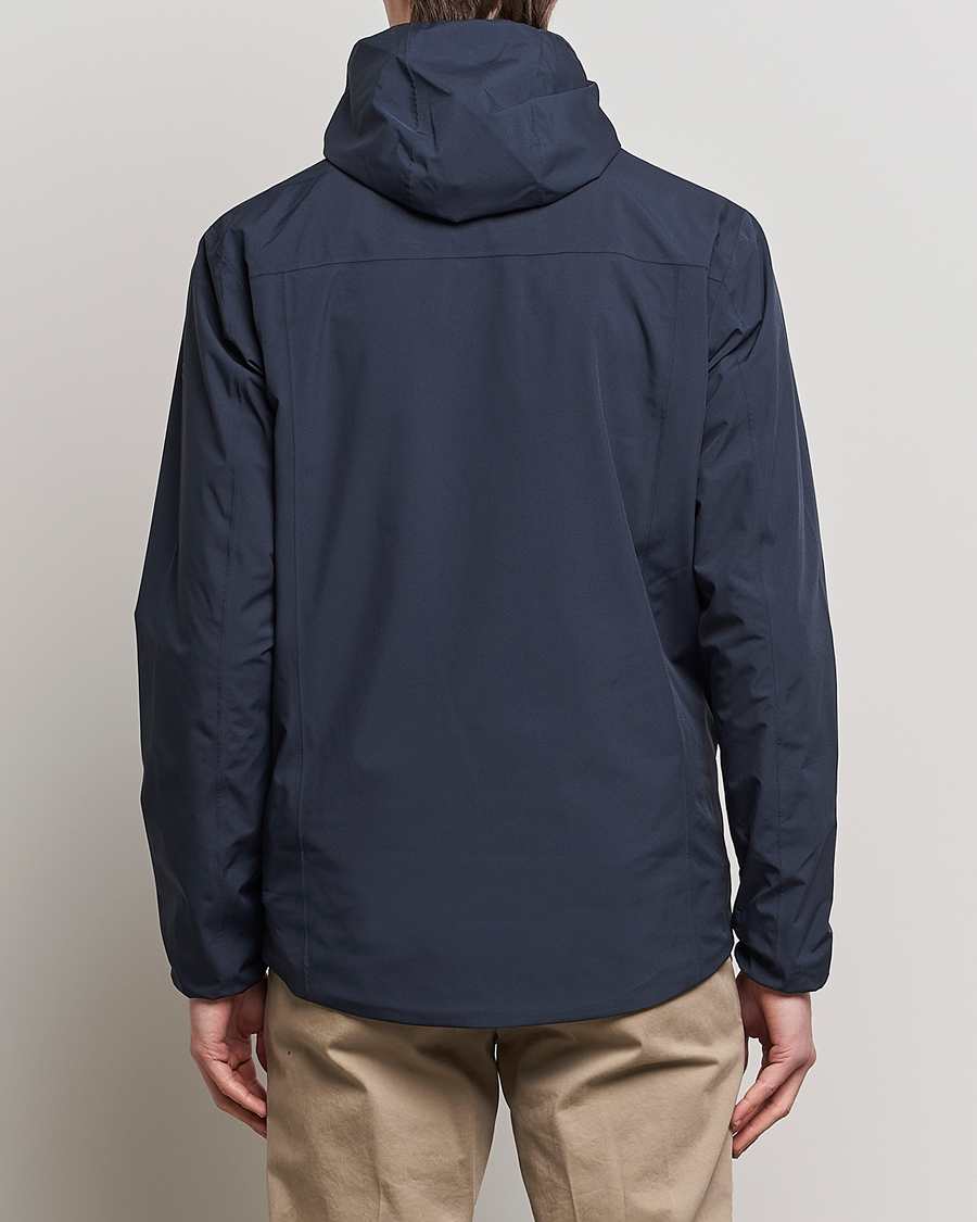 Homme | Manteaux Et Vestes | Scandinavian Edition | Hood Waterproof Jacket Midnight Blue