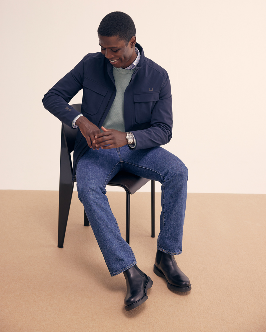 Homme | Manteaux Et Vestes | UBR | Charger Field Jacket Navy