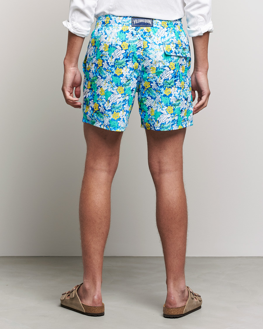 Homme | Maillots De Bain | Vilebrequin | Moorea Swim Shorts Blue Lazuli