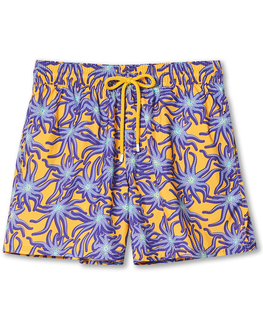 Homme | Maillots De Bain | Vilebrequin | Mahina Swim Shorts Jaune Nashi