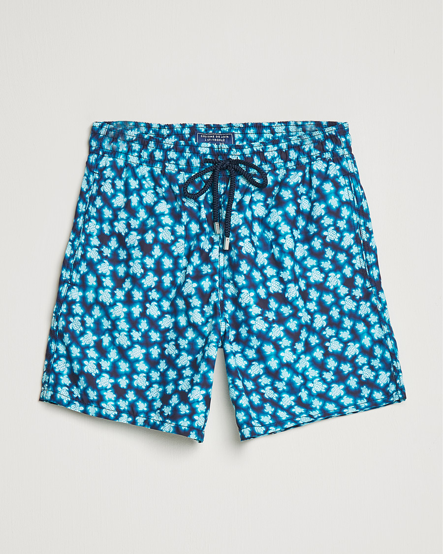 Homme | Maillots De Bain | Vilebrequin | Moorea Swim Shorts Bleu Marine