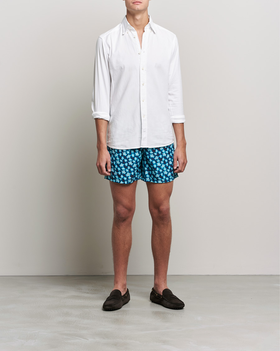 Homme | Maillots De Bain | Vilebrequin | Moorea Swim Shorts Bleu Marine