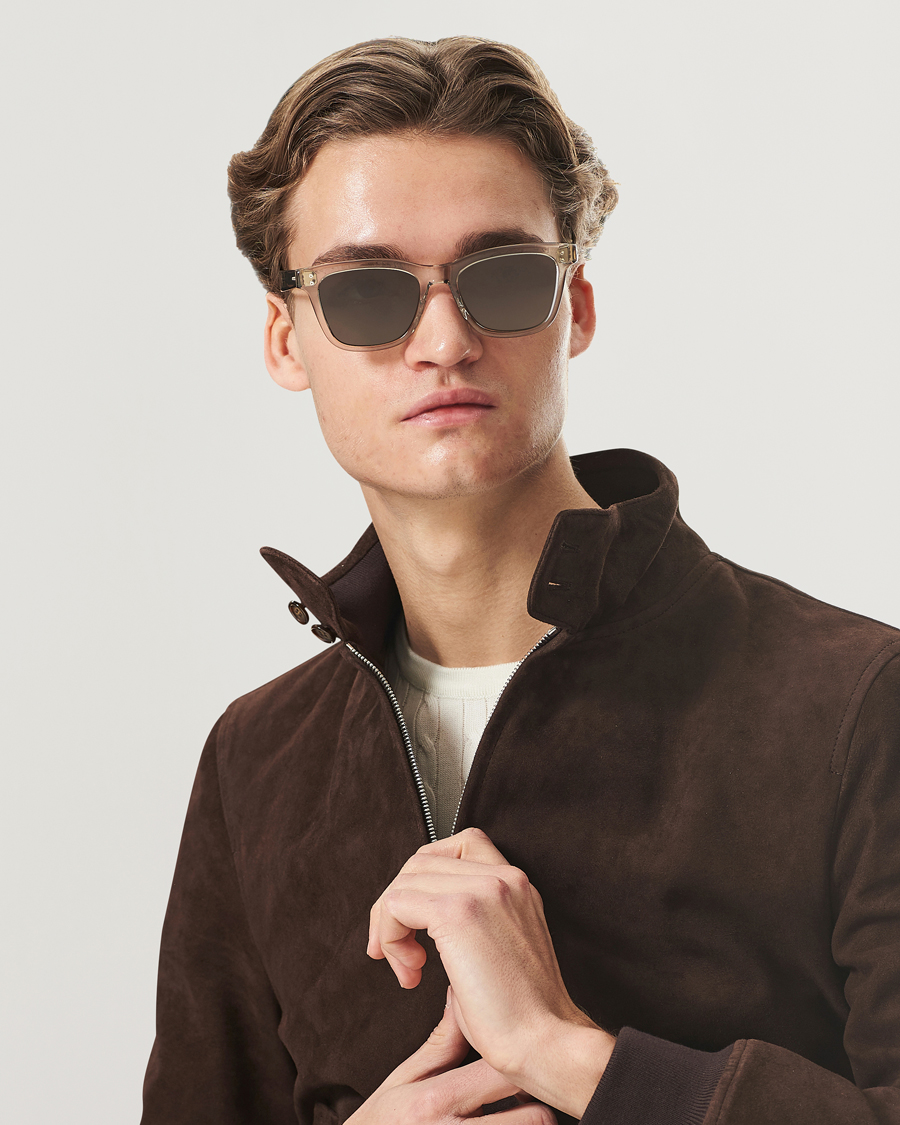 Homme | Brioni BR0099S Sunglasses Beige/Green | Brioni | BR0099S Sunglasses Beige/Green