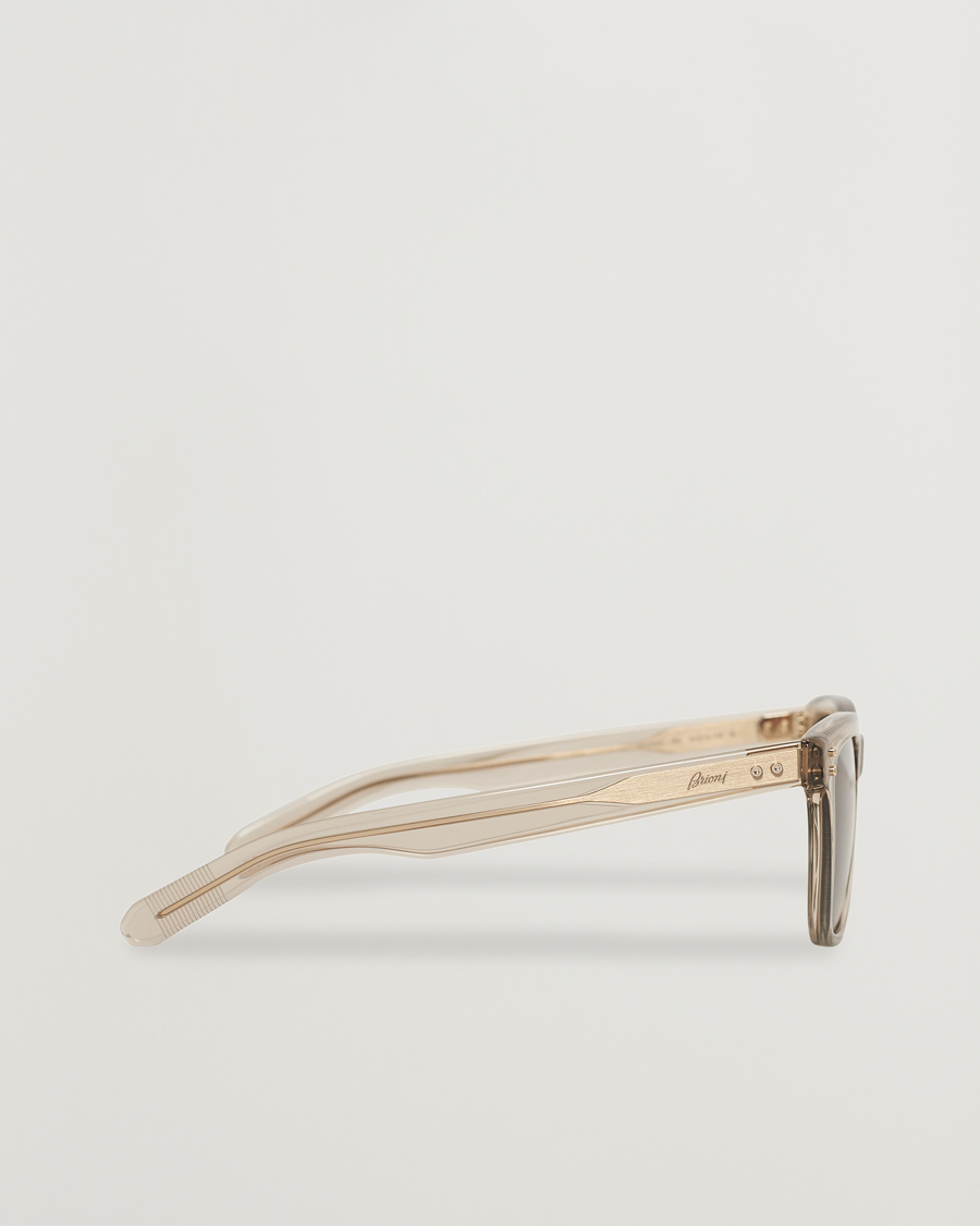 Homme | Brioni BR0099S Sunglasses Beige/Green | Brioni | BR0099S Sunglasses Beige/Green