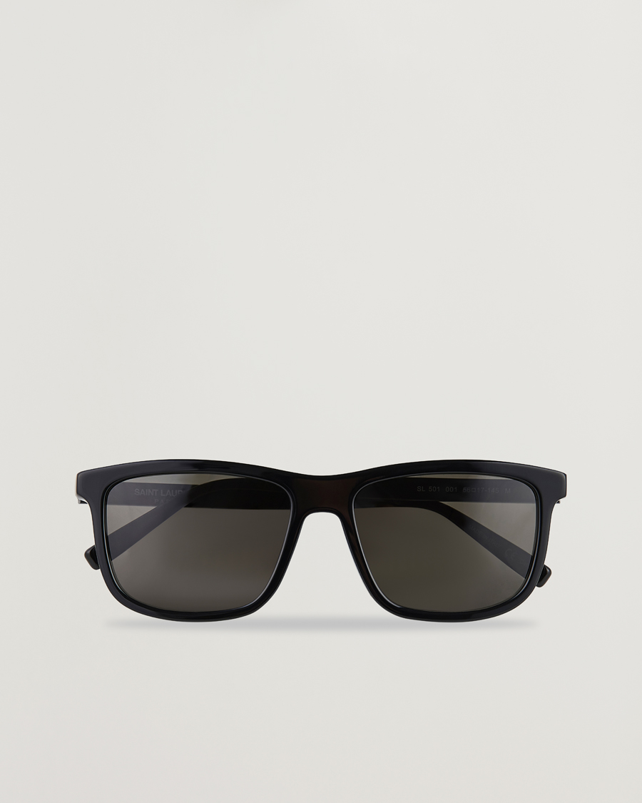 Homme | Saint Laurent SL 501 Sunglasses Black/Black | Saint Laurent | SL 501 Sunglasses Black/Black