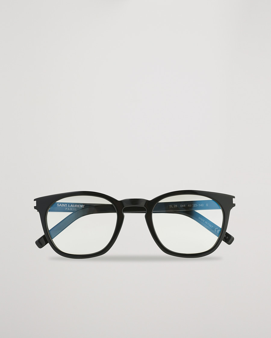 Homme | Lunettes De Soleil | Saint Laurent | SL28 Photochromic Sunglasses Black/Transparent