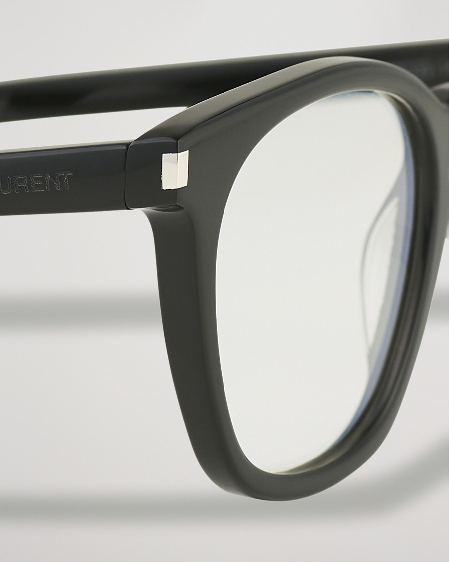 Homme | Lunettes De Soleil | Saint Laurent | SL28 Photochromic Sunglasses Black/Transparent