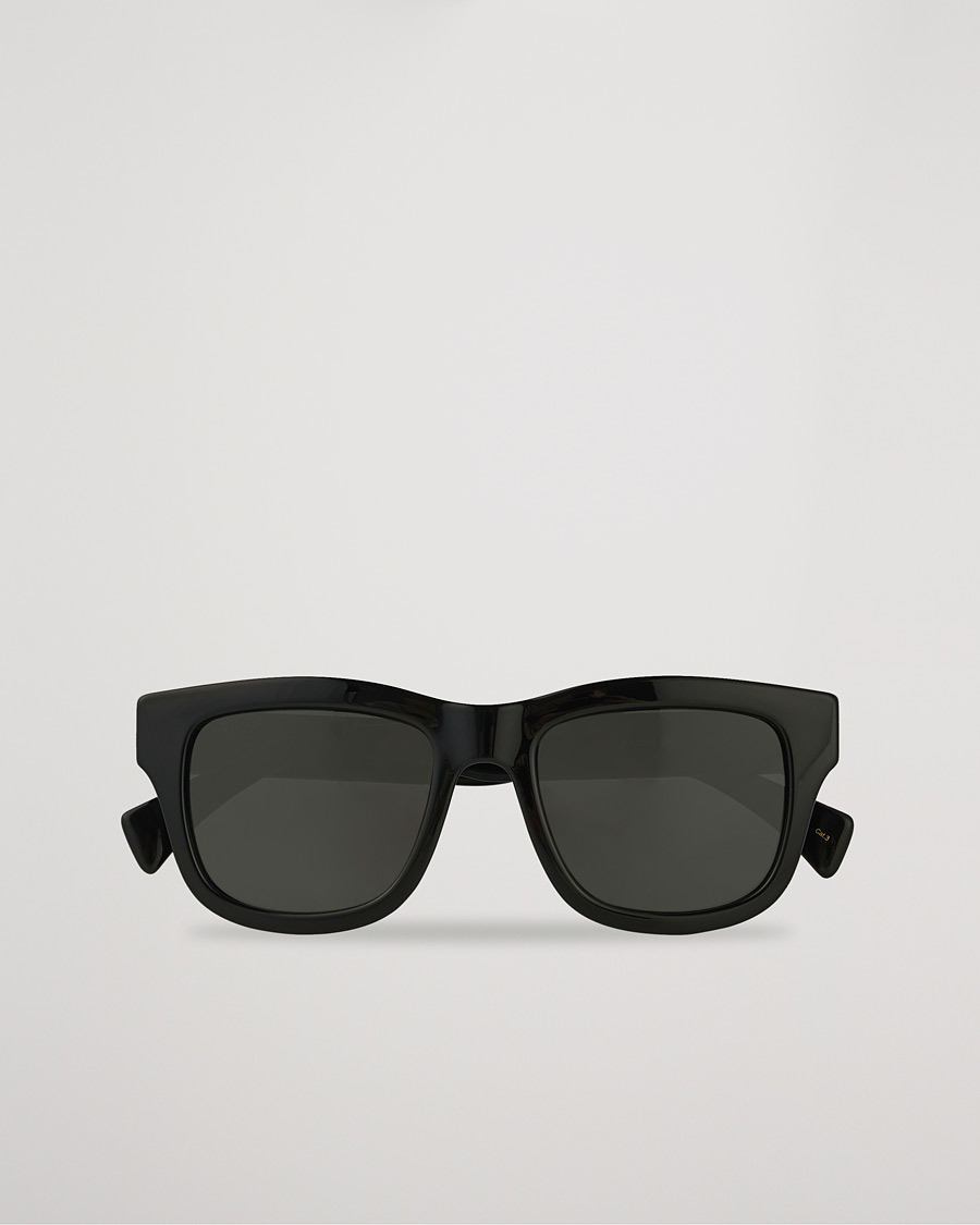 Homme | Gucci GG1135S Sunglasses Black/Grey | Gucci | GG1135S Sunglasses Black/Grey