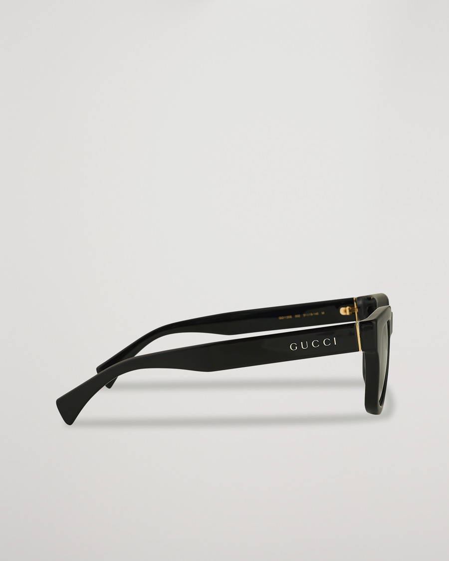 Homme | Gucci GG1135S Sunglasses Black/Grey | Gucci | GG1135S Sunglasses Black/Grey