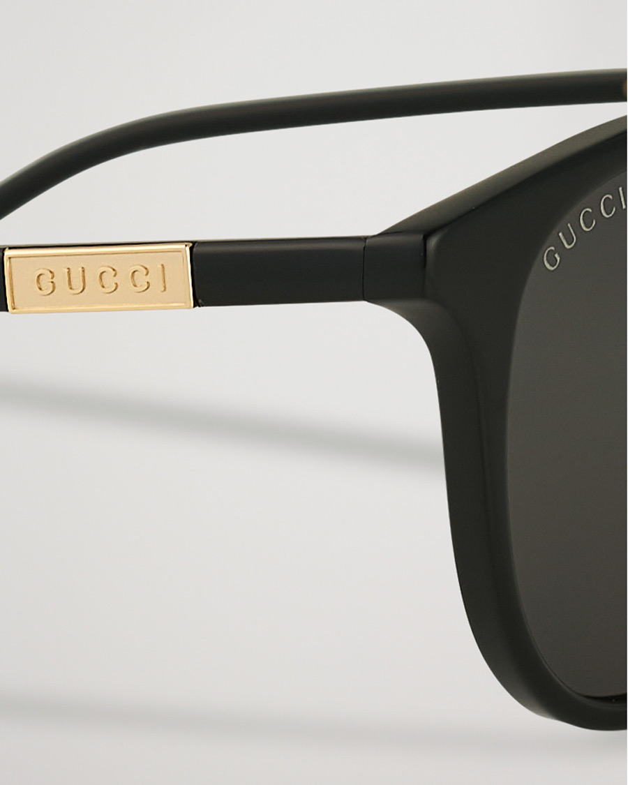 Homme | Gucci GG1157S Sunglasses Black/Grey | Gucci | GG1157S Sunglasses Black/Grey