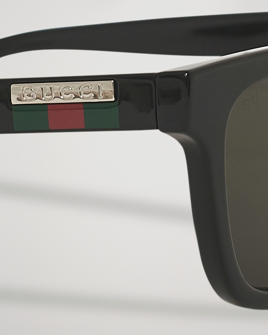 Homme | Gucci GG1116S Sunglasses Black/Grey | Gucci | GG1116S Sunglasses Black/Grey