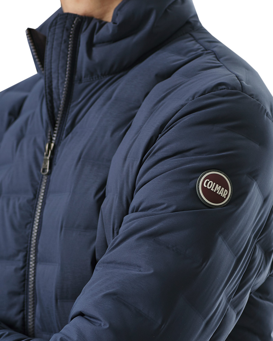 Homme | Manteaux Et Vestes | Colmar | Lightweight Square Down Jacket Navy