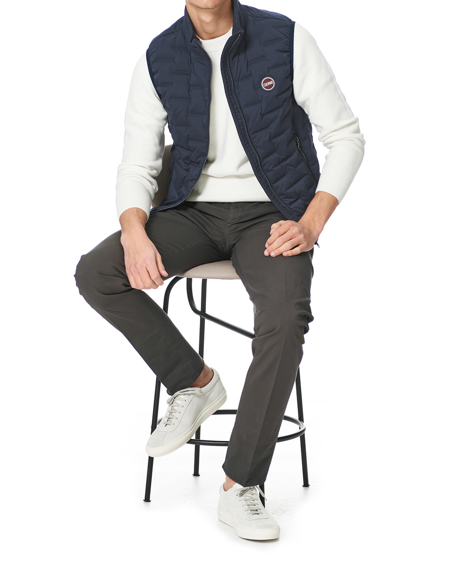Homme | Manteaux Et Vestes | Colmar | Lightweight Square Vest Navy