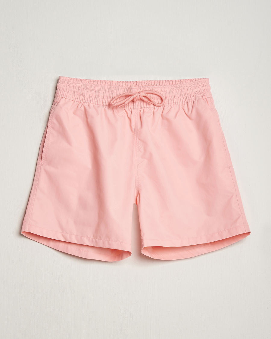 Homme | Maillots De Bain | Colorful Standard | Classic Organic Swim Shorts Bright Coral