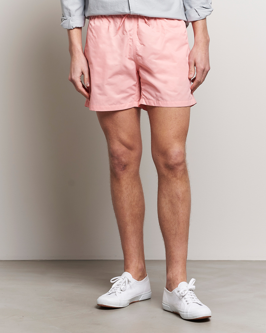 Homme |  | Colorful Standard | Classic Organic Swim Shorts Bright Coral
