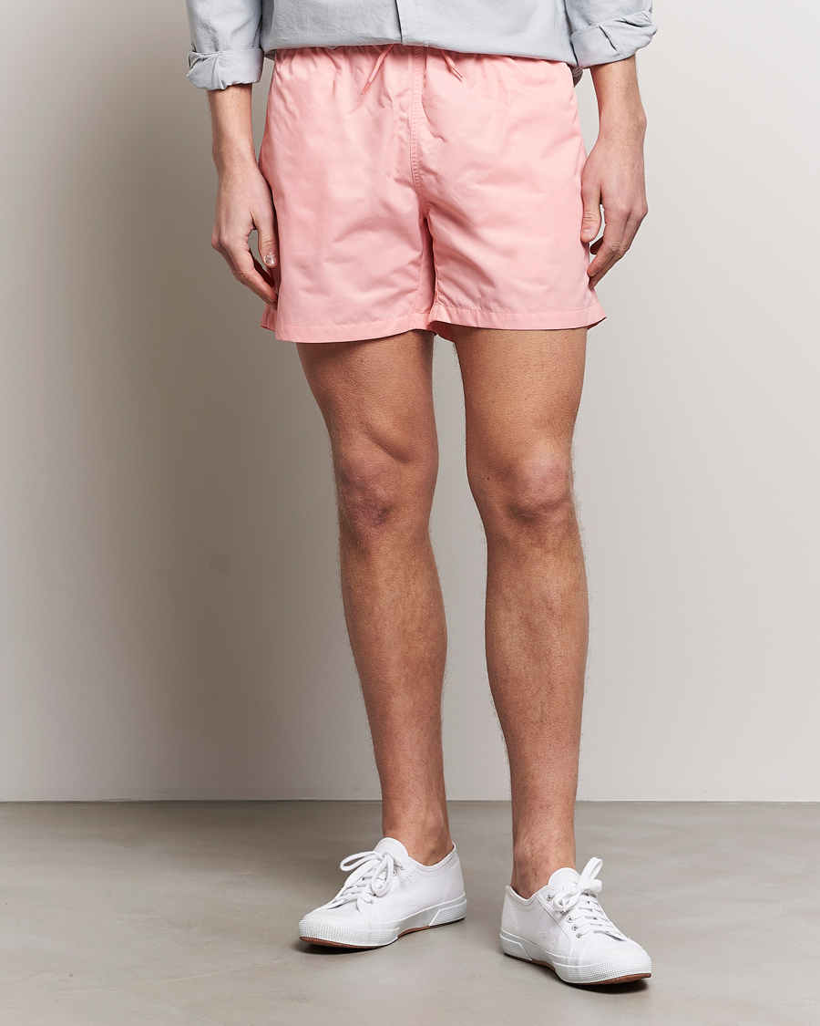 Homme | Maillots De Bain | Colorful Standard | Classic Organic Swim Shorts Bright Coral