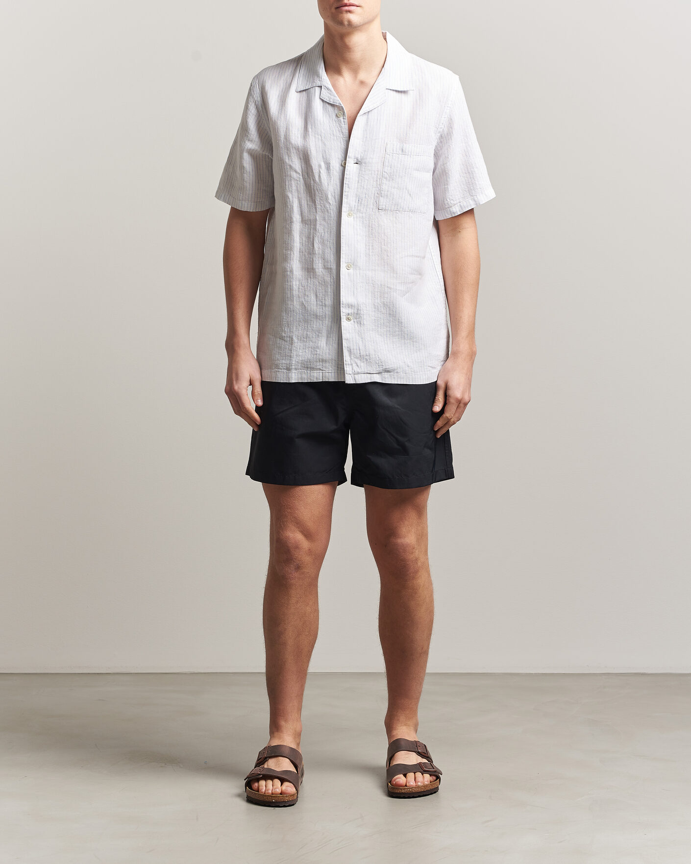 Homme | Maillots De Bain | Colorful Standard | Classic Organic Swim Shorts Deep Black