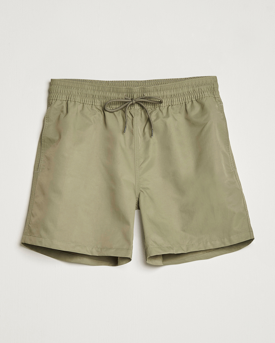 Homme | Maillots De Bain | Colorful Standard | Classic Organic Swim Shorts Dusty Olive