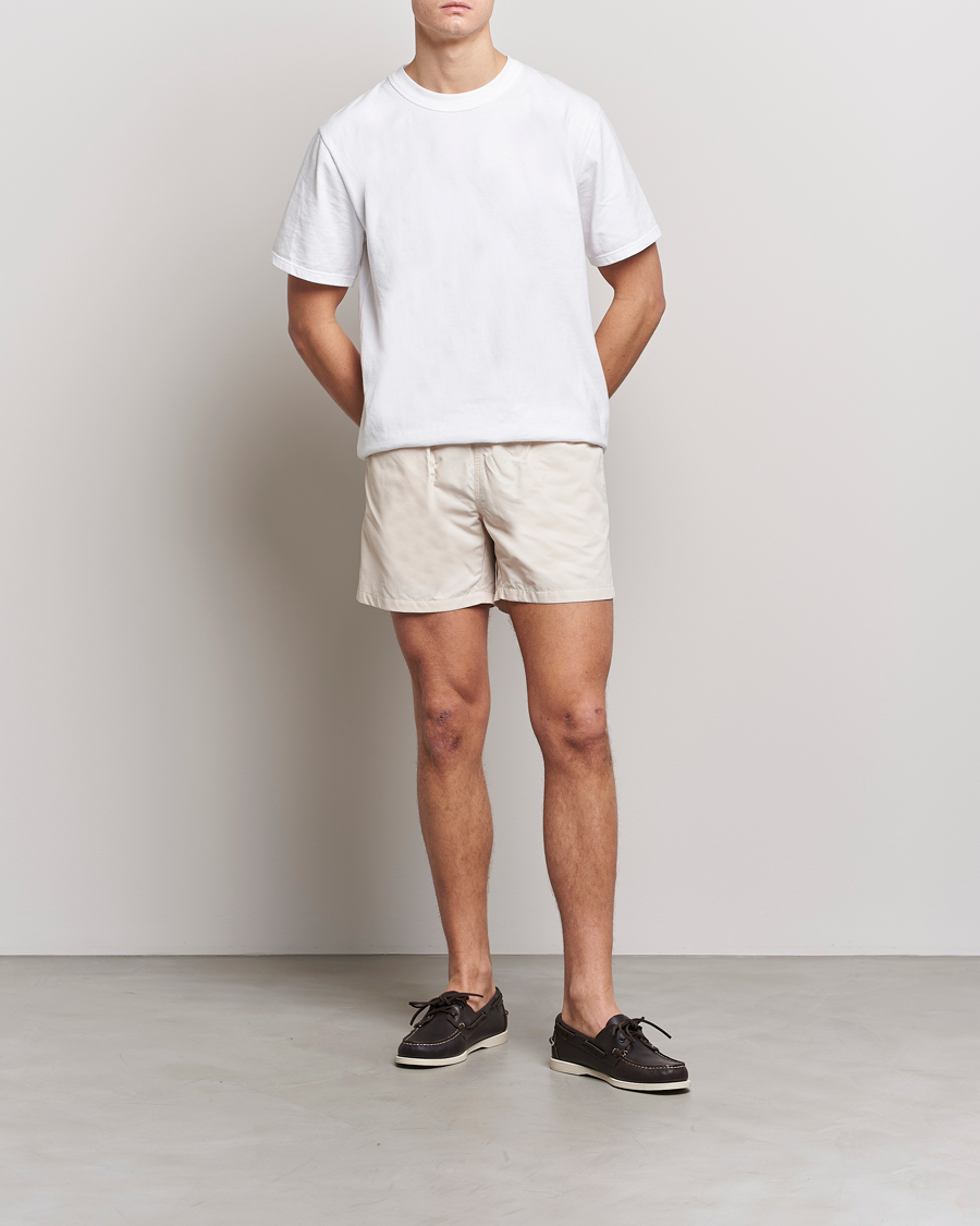Homme | Maillots De Bain | Colorful Standard | Classic Organic Swim Shorts Ivory White