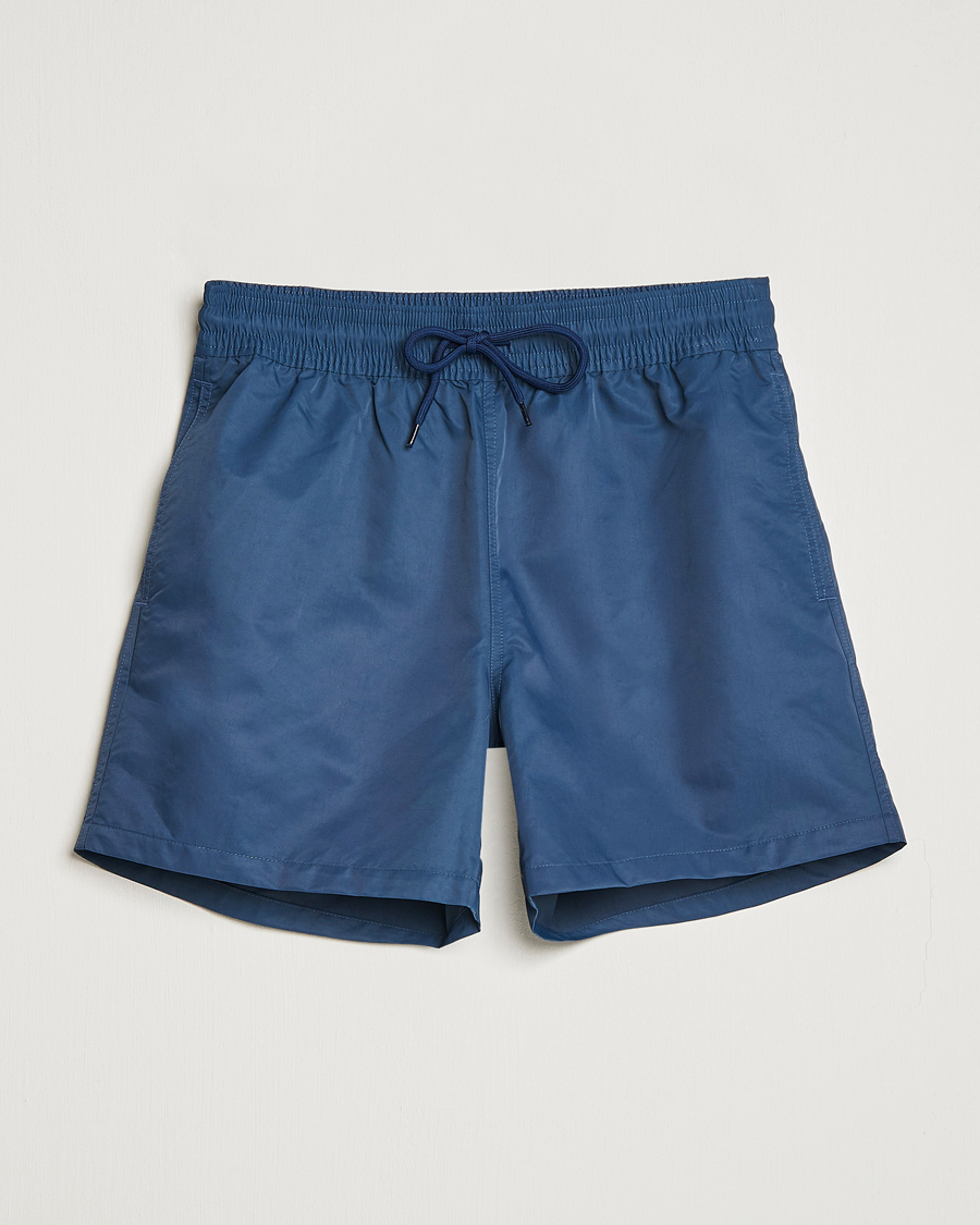 Homme | Maillots De Bain | Colorful Standard | Classic Organic Swim Shorts Petrol Blue
