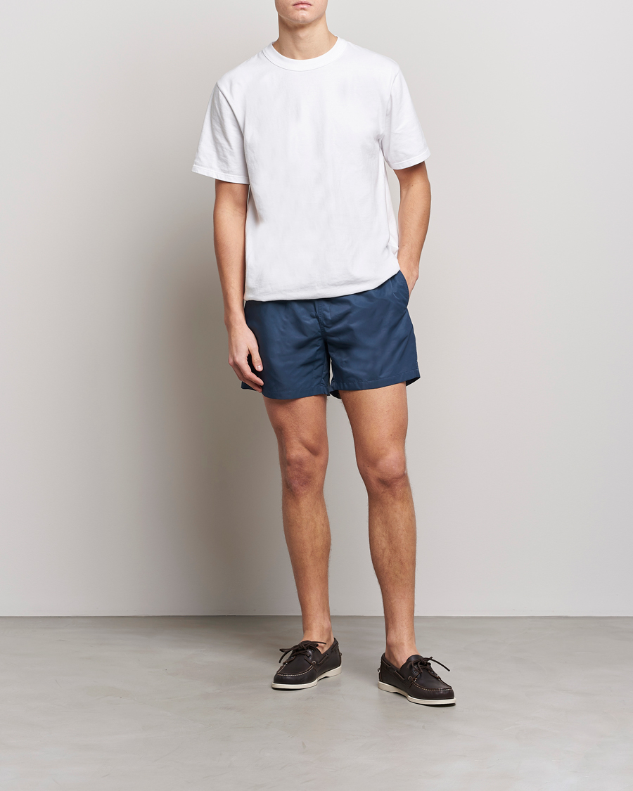 Homme | Maillots De Bain | Colorful Standard | Classic Organic Swim Shorts Petrol Blue