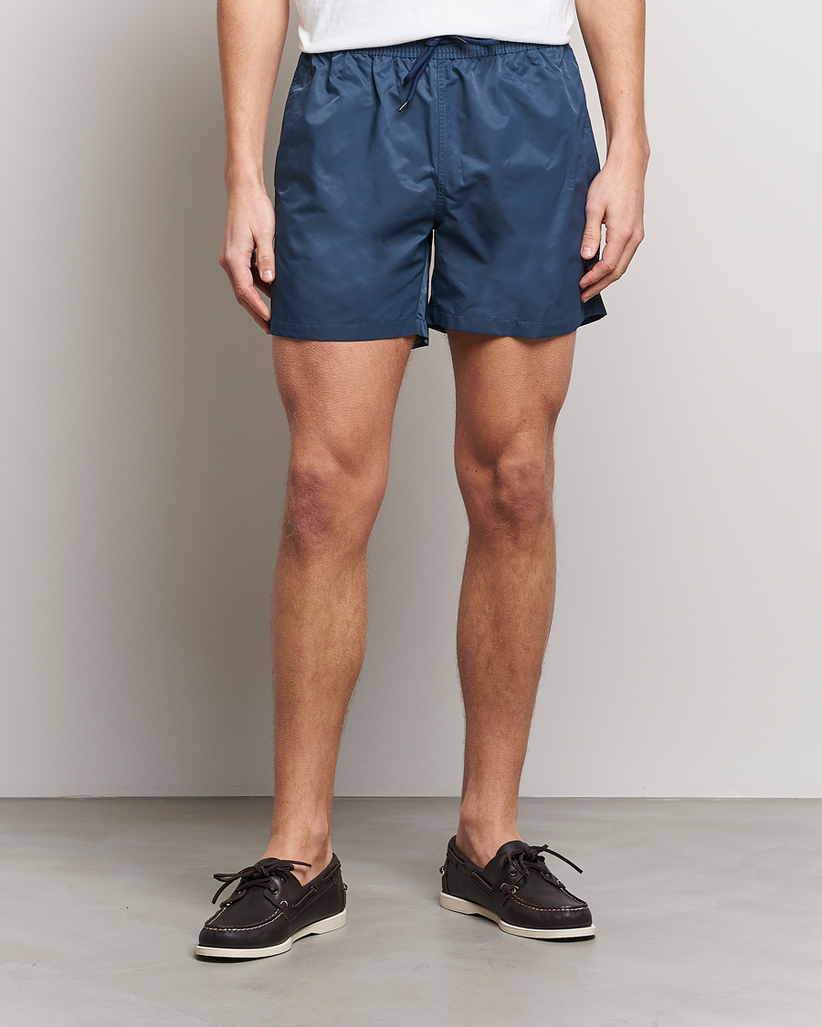 Homme | Maillots De Bain | Colorful Standard | Classic Organic Swim Shorts Petrol Blue