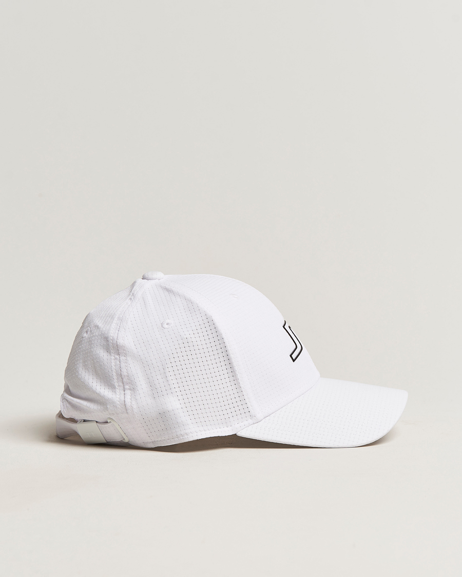 Homme | J.Lindeberg Caden Golf Cap White | J.Lindeberg | Caden Golf Cap White