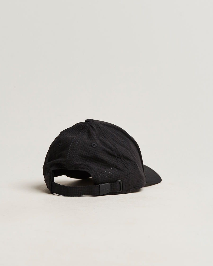 Homme | J.Lindeberg Caden Golf Cap Black | J.Lindeberg | Caden Golf Cap Black