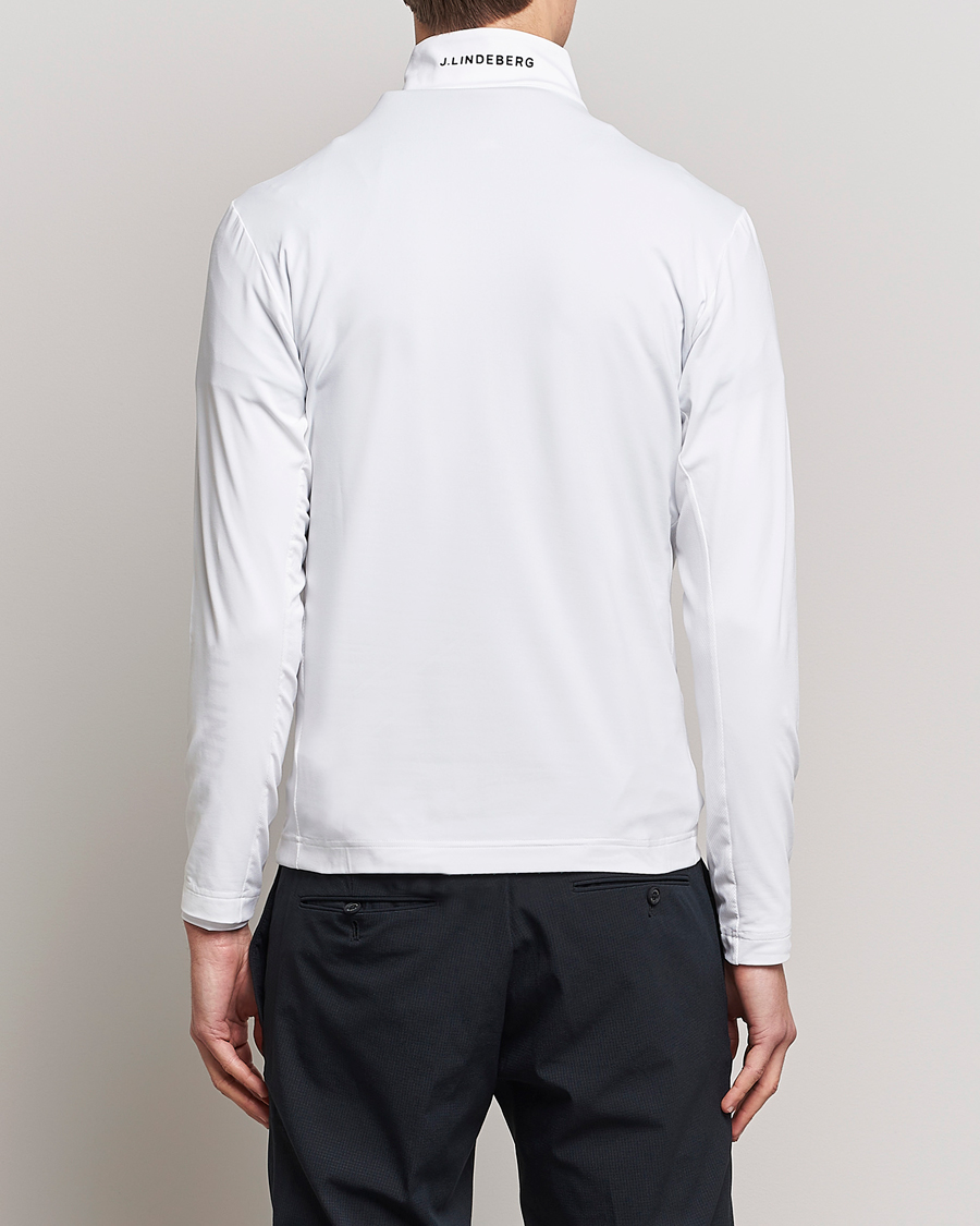 Homme | Pulls Et Tricots | J.Lindeberg | Luke Jersey Half Zip White