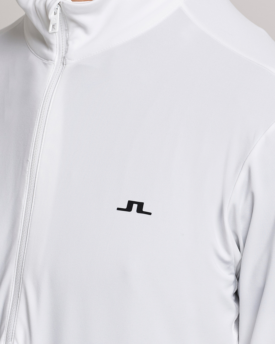 Homme | Pulls Et Tricots | J.Lindeberg | Luke Jersey Half Zip White