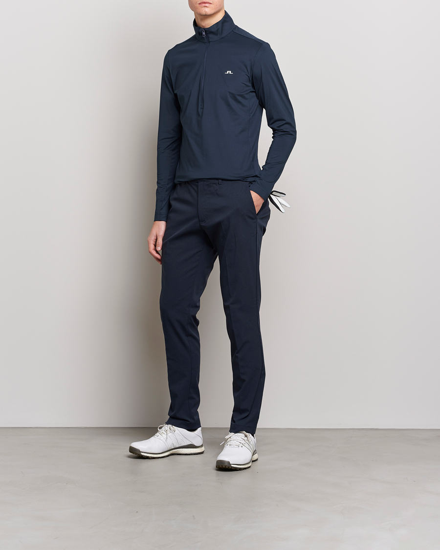 Homme | Pulls Et Tricots | J.Lindeberg | Luke Jersey Half Zip Navy