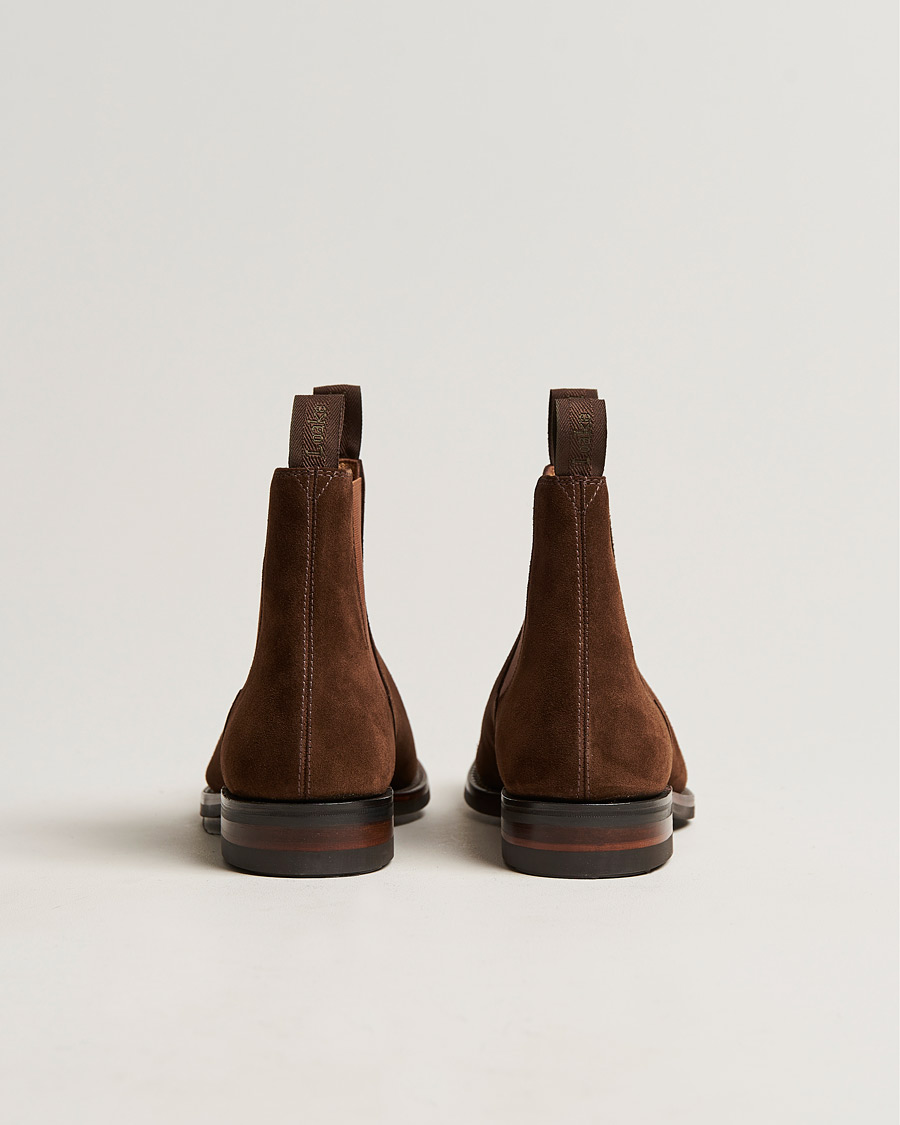 Homme | Bottes | Loake 1880 | Chatsworth Chelsea Boot Tobacco Suede