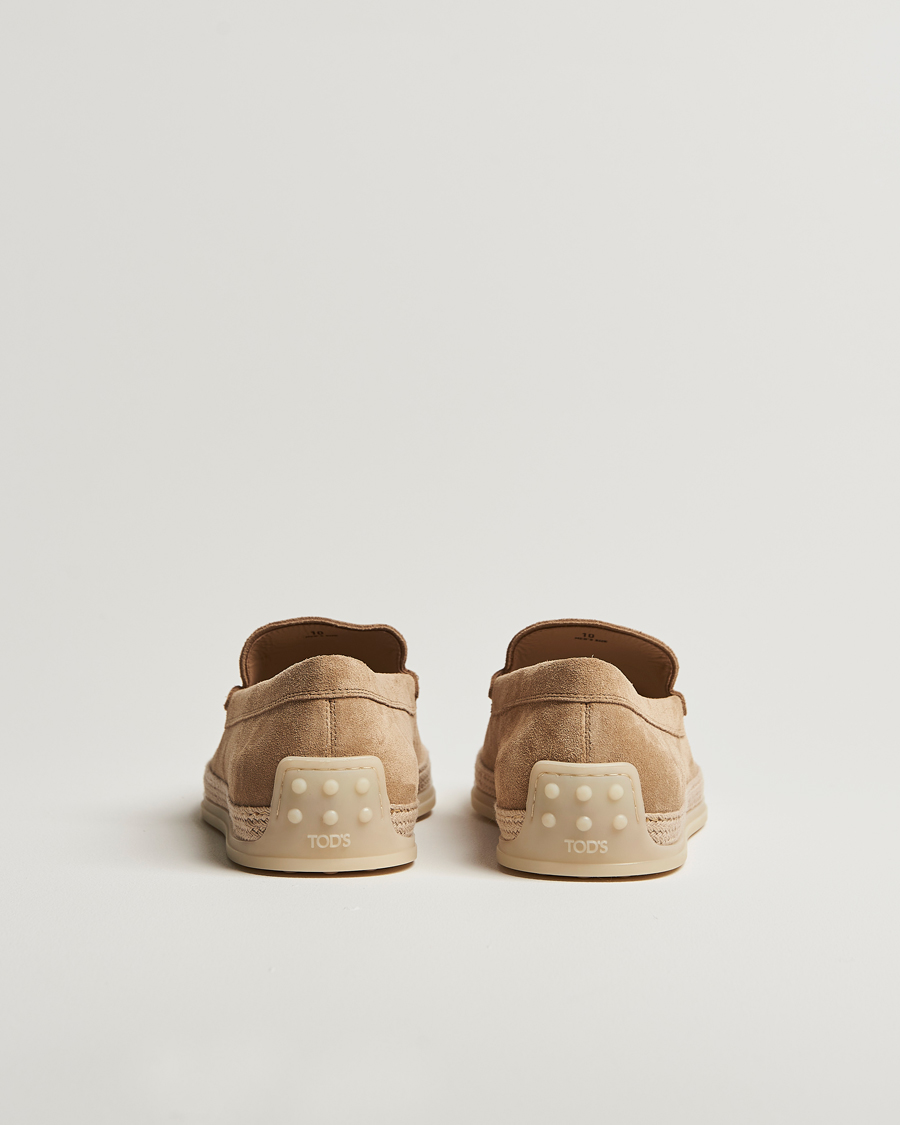 Homme | Tod's Raffia Loafer Beige Suede | Tod's | Raffia Loafer Beige Suede