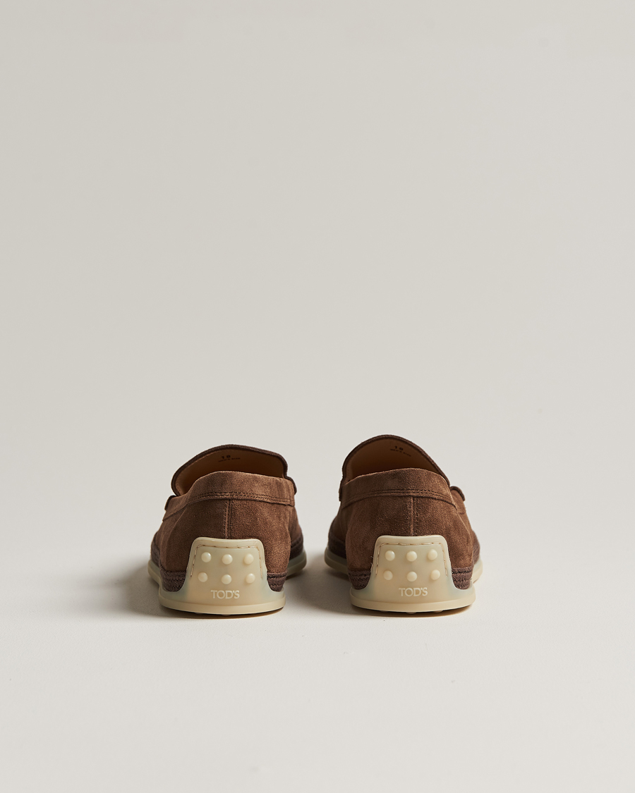 Homme | Tod's Raffia Loafer Brown Suede | Tod's | Raffia Loafer Brown Suede