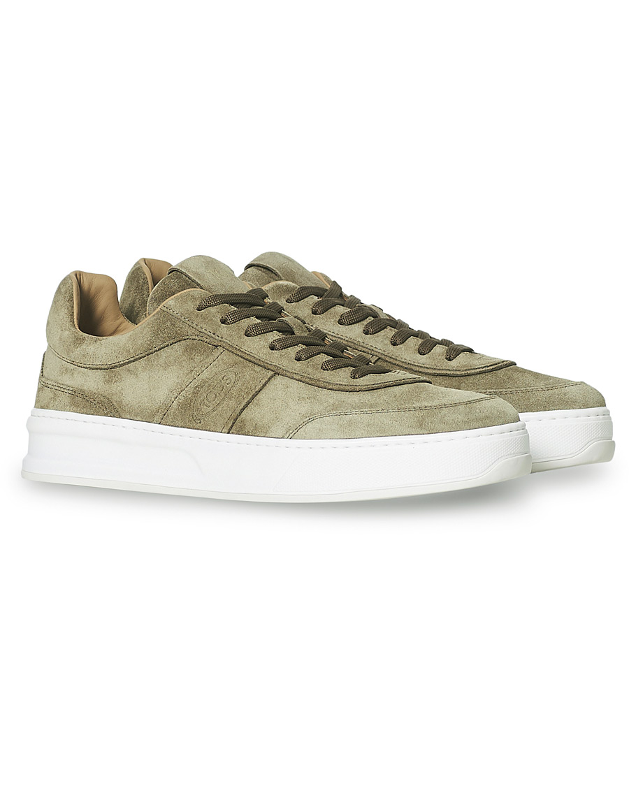 Homme | Tod's Cassetta Alta Sneaker Taupe Suede | Tod's | Cassetta Alta Sneaker Taupe Suede
