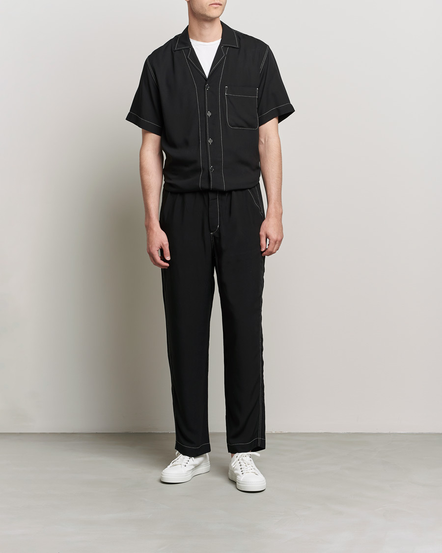 Homme | Chemises | CDLP | Short Sleeve Pool Shirt Black