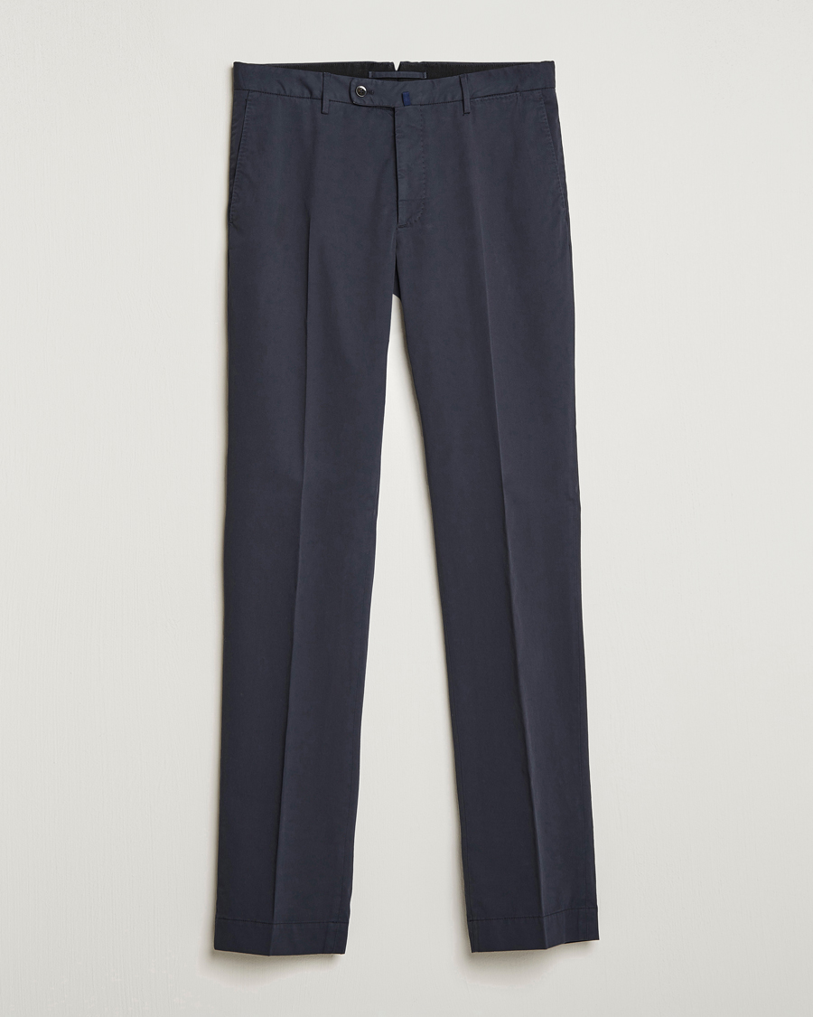Homme | Pantalons | Incotex | Regular Fit Comfort Chinos Navy