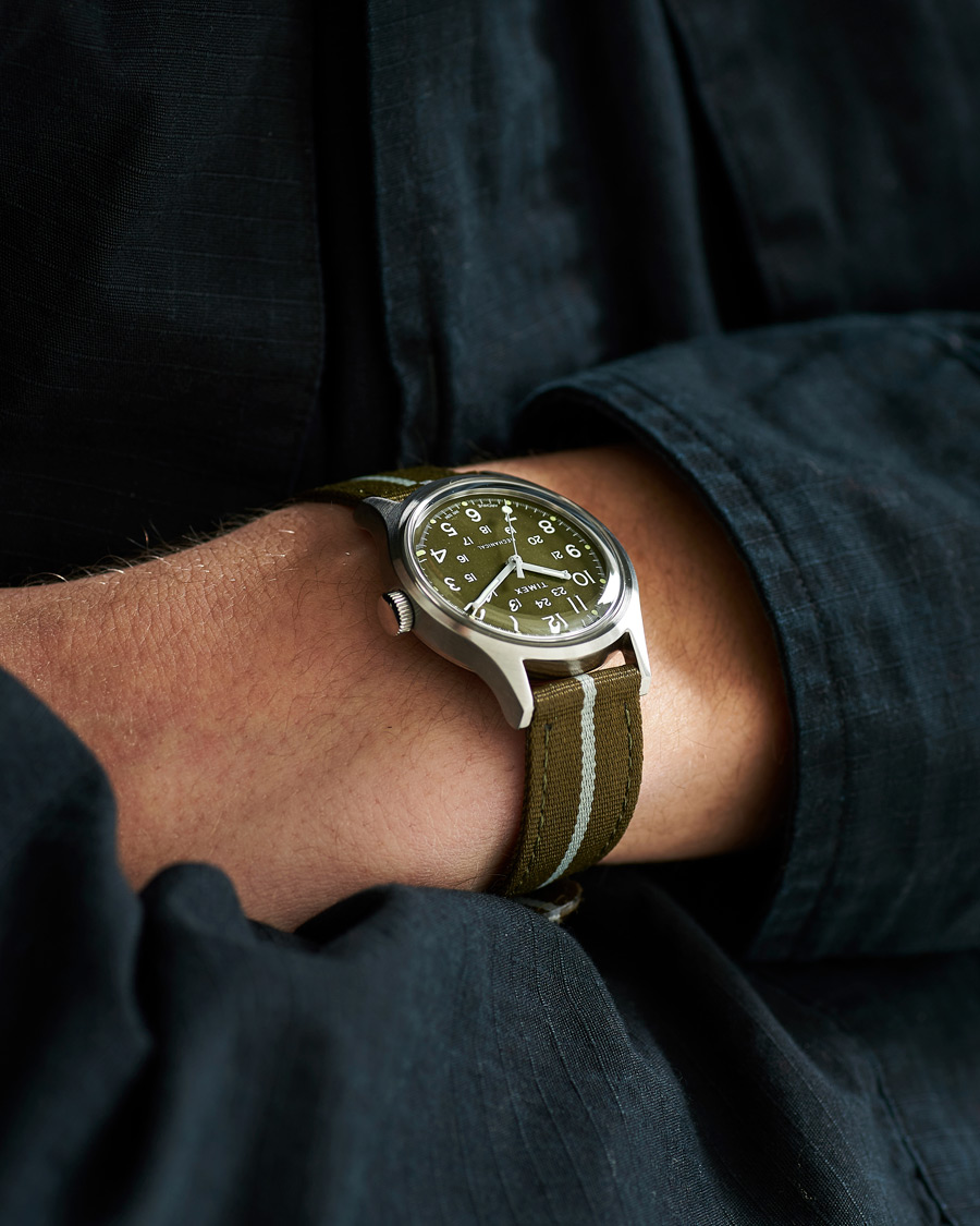 Homme | Timex MK1 Mechanical Watch 36mm Green | Timex | MK1 Mechanical Watch 36mm Green